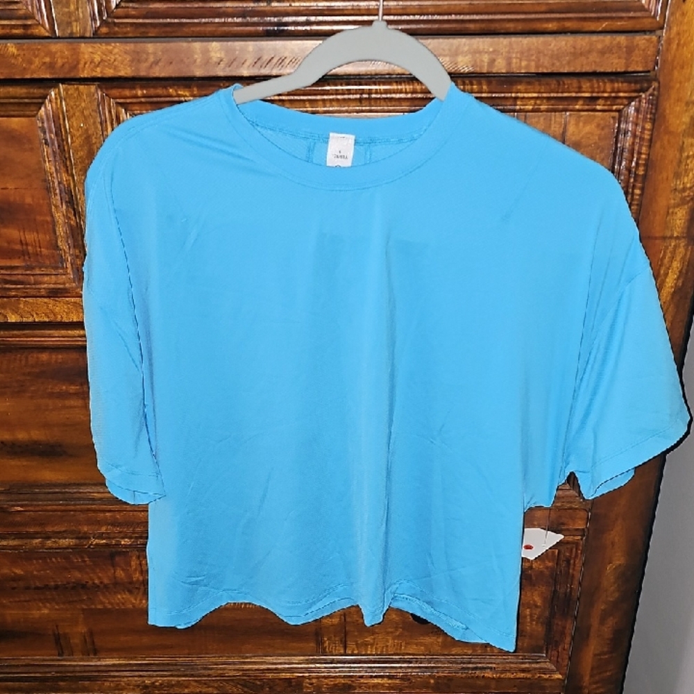 Lululemon Nwts Abrasion-Resistant Training Tee! Sz 6, KYBL!!